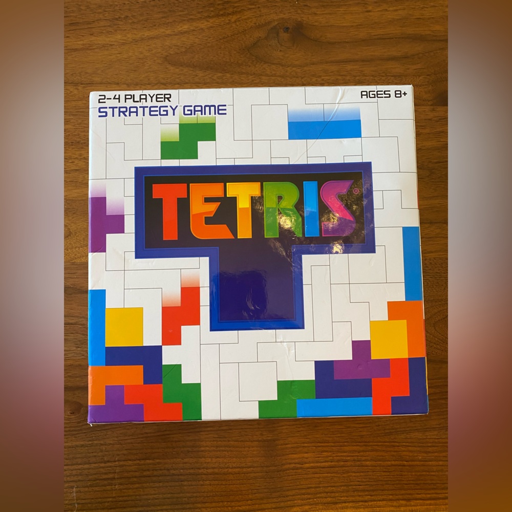 TETRIS Head To Head Strategy Board Game 2-4 Players. Opened But New